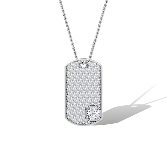 Accented Tag Pendant